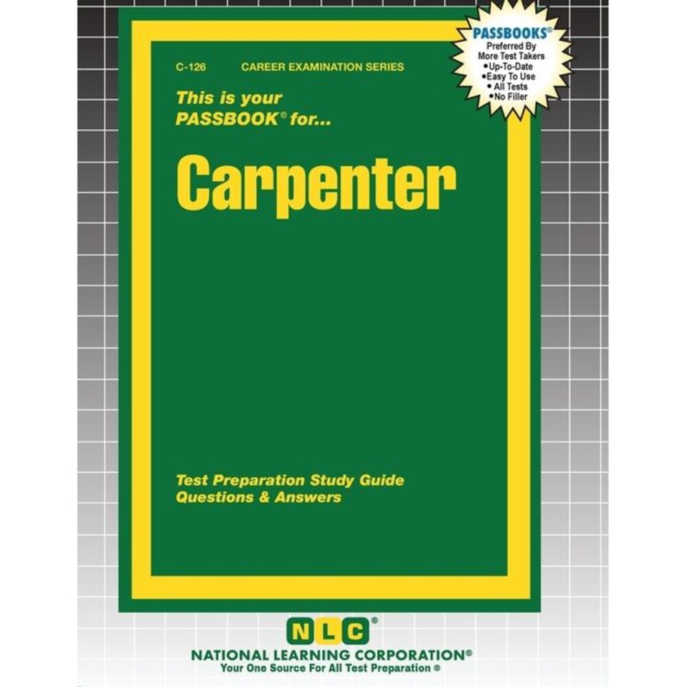 Carpenter -- Passbooks